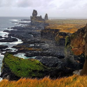 Londrangar Iceland Cliffs Islande