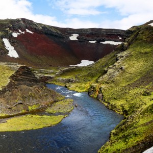 Red Crater Iceland
