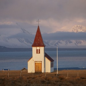 West Iceland Hellnar church